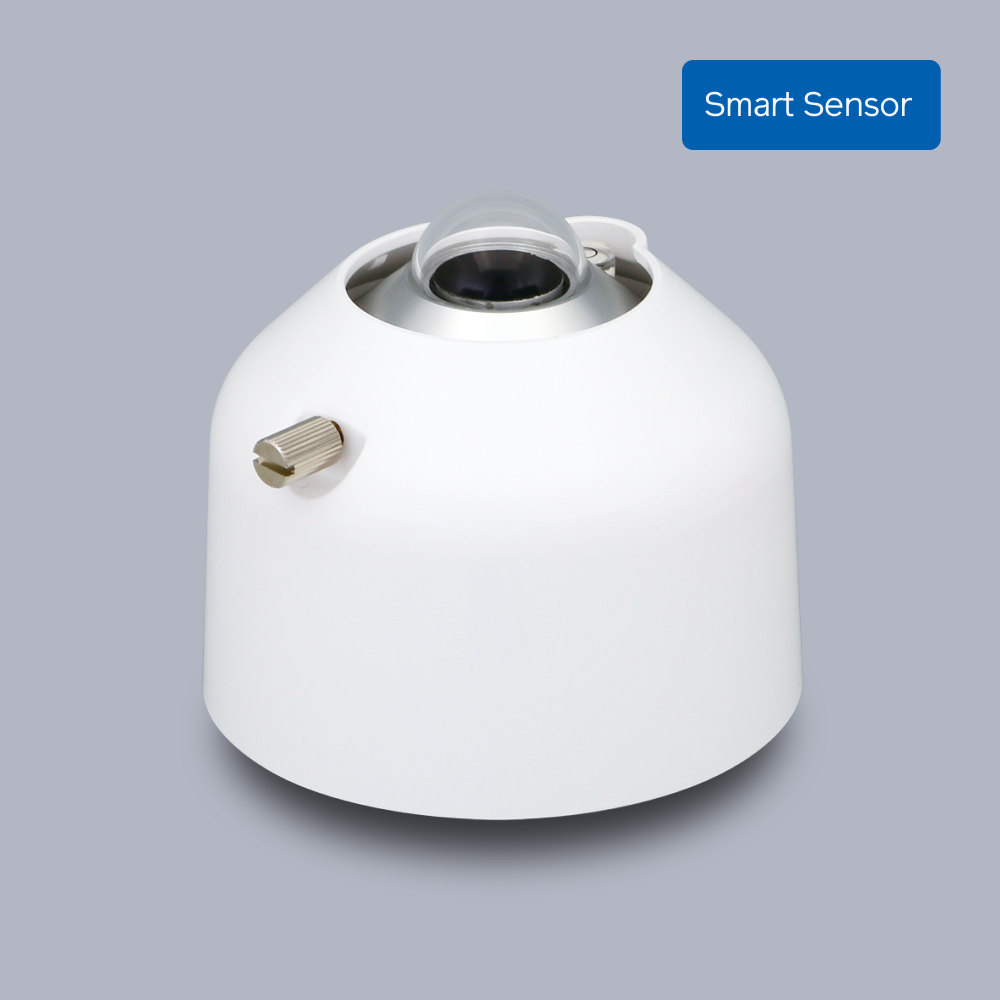 MS-40S pyranometer with smart sensor, displayed on a neutral grey background.