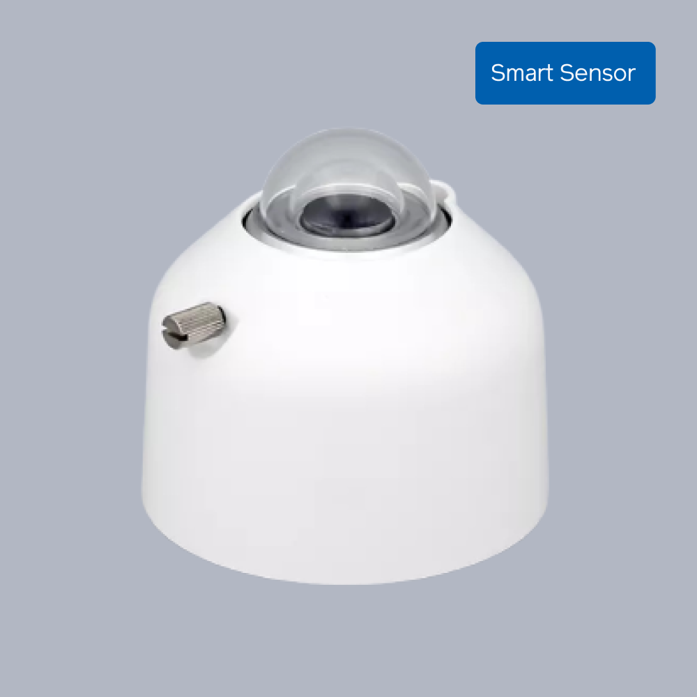 MS-60S pyranometer with smart sensor, shown on a light grey background.