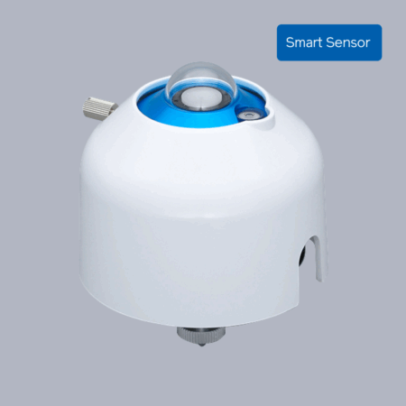 MS-80S pyranometer with smart sensor, shown on a neutral background.
