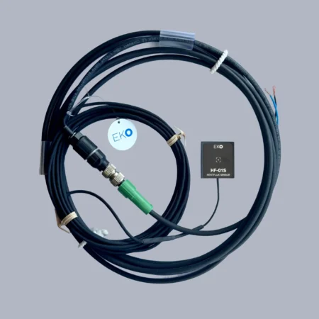 Extension cable set with connectors and HF-01S heat flux sensor attached.