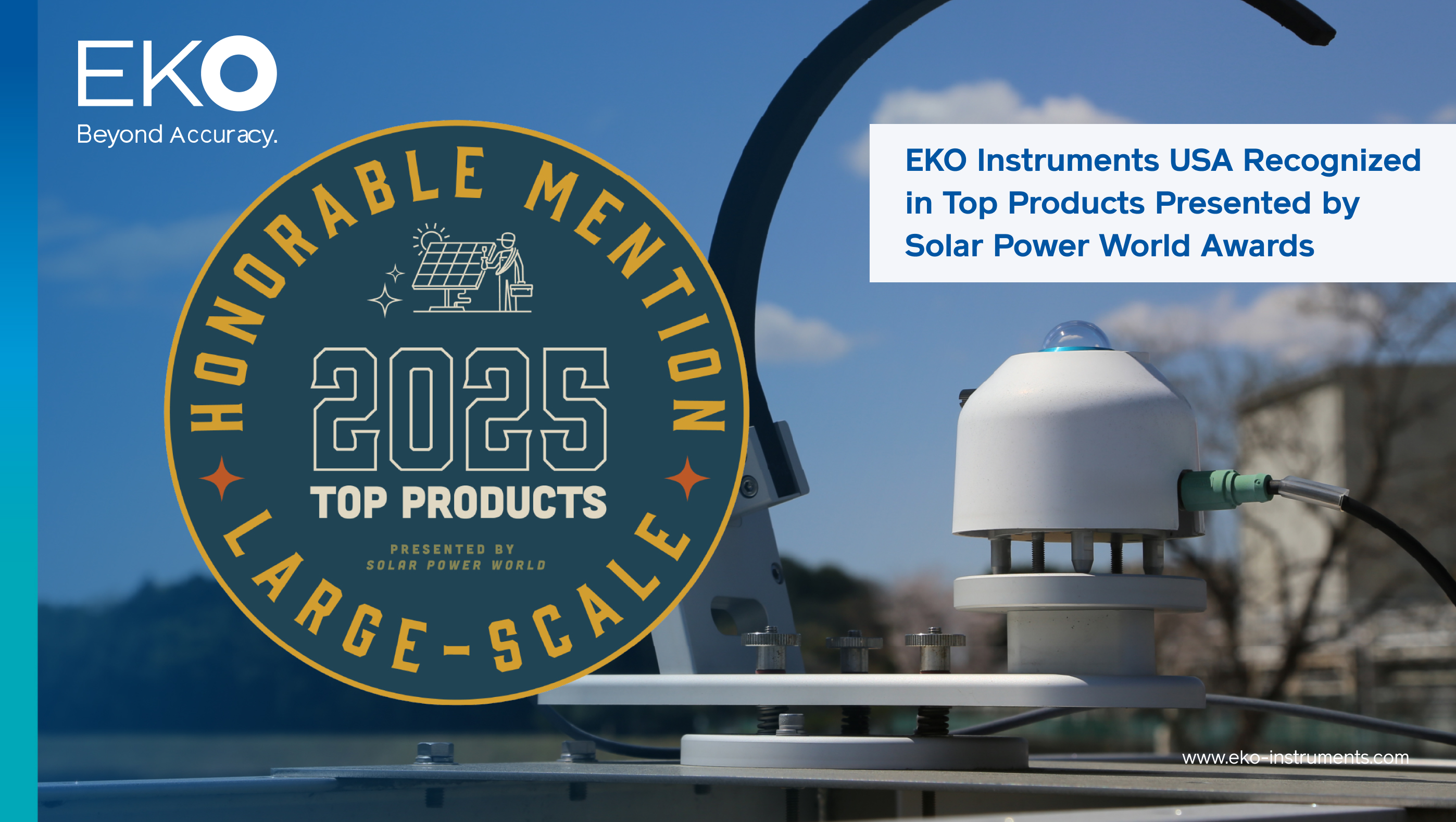EKO Instruments Wins Honorable Mention for MS-80SH Plus+