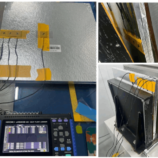 Evaluation of Vacuum Insulation Panel Using HF-01S Sensors